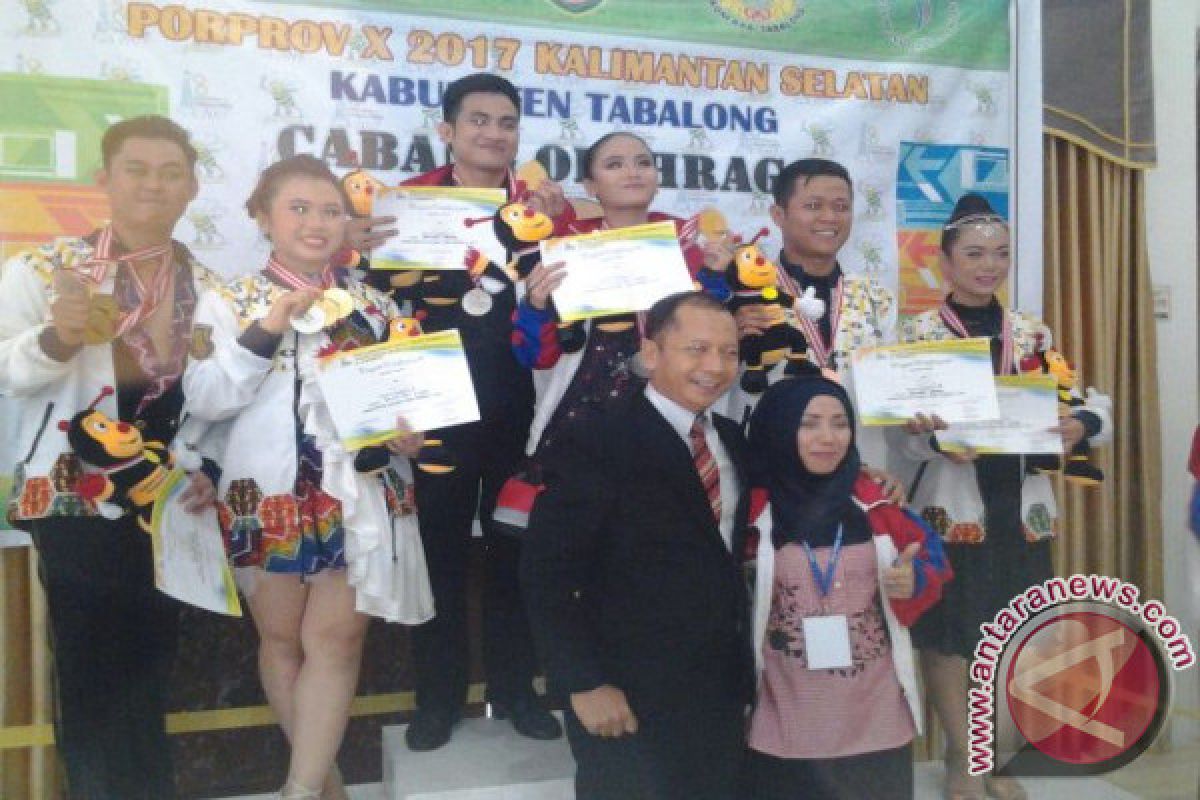 Final Dansa Tabalong Borong Lima Medali