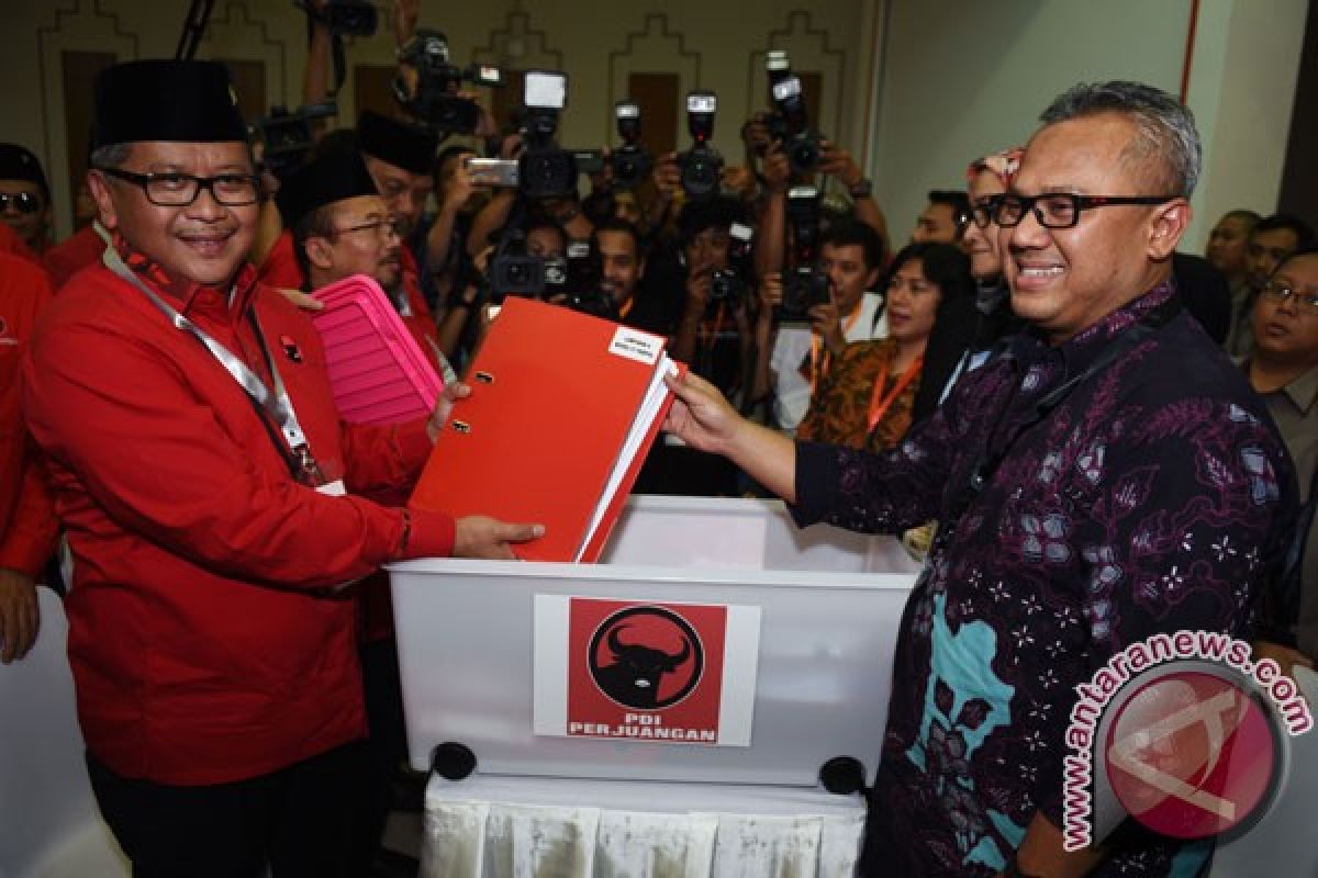 PDIP daftar diri ke KPU