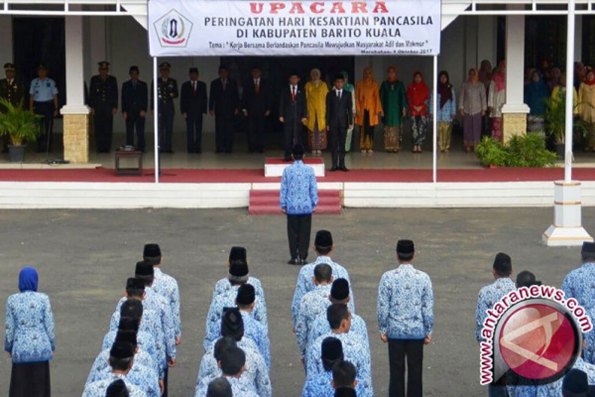  Bupati Pimpin Peringatan Hari Kesaktian Pancasila