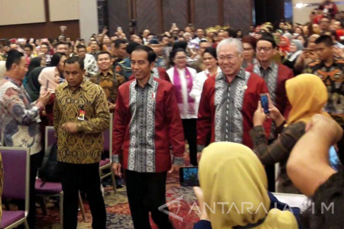 Jokowi Buka Trade Expo Indonesia 2017 (Video)