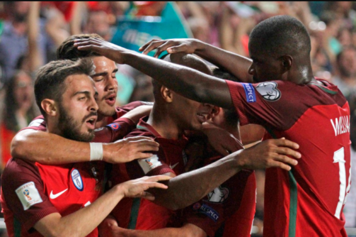 Portugal kalahkan Swiss untuk lolos langsung ke Rusia