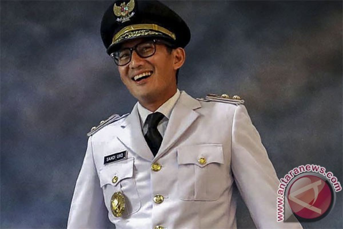 Sandiaga Uno puasa saat acara pelantikan