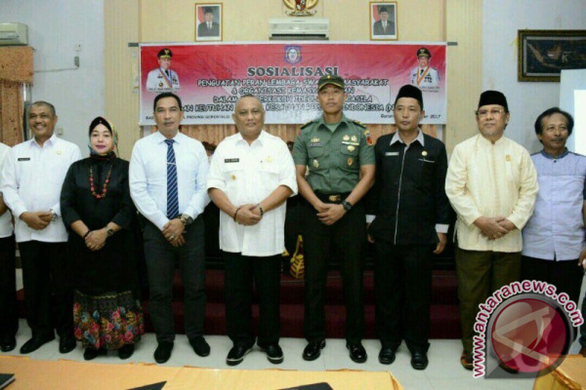 Gubernur Gorontalo Minta LSM Bersikap Profesional 