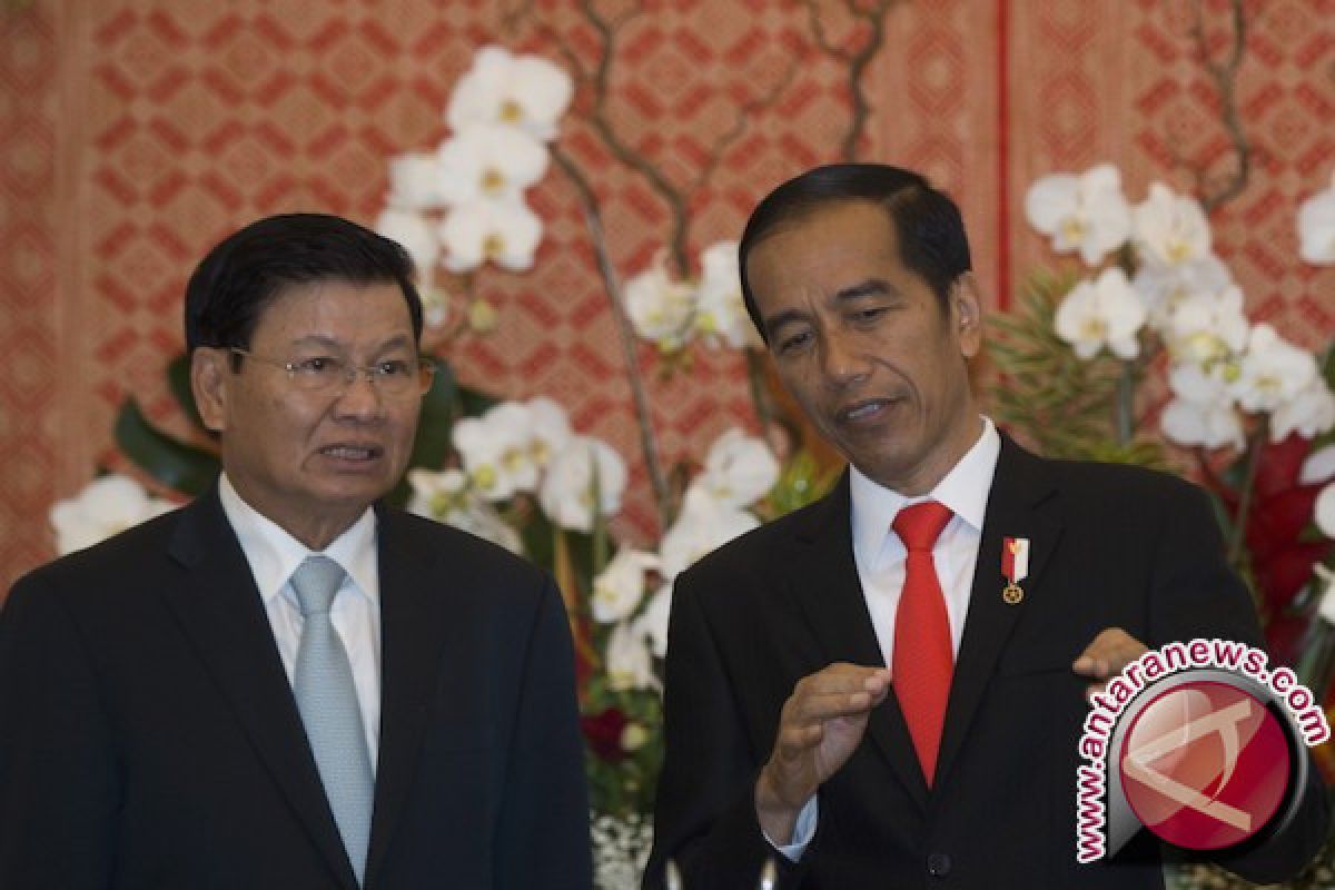 Presiden Jokowi: Indonesia-Laos perkuat kerja sama