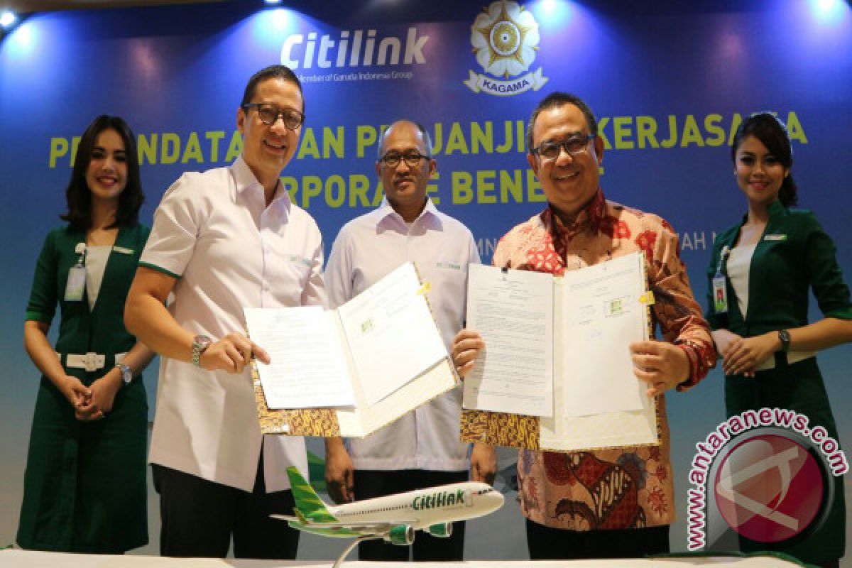 Citilink Indonesia Kerja Sama KAGAMA Mendukung Mobilisasi Akademisi