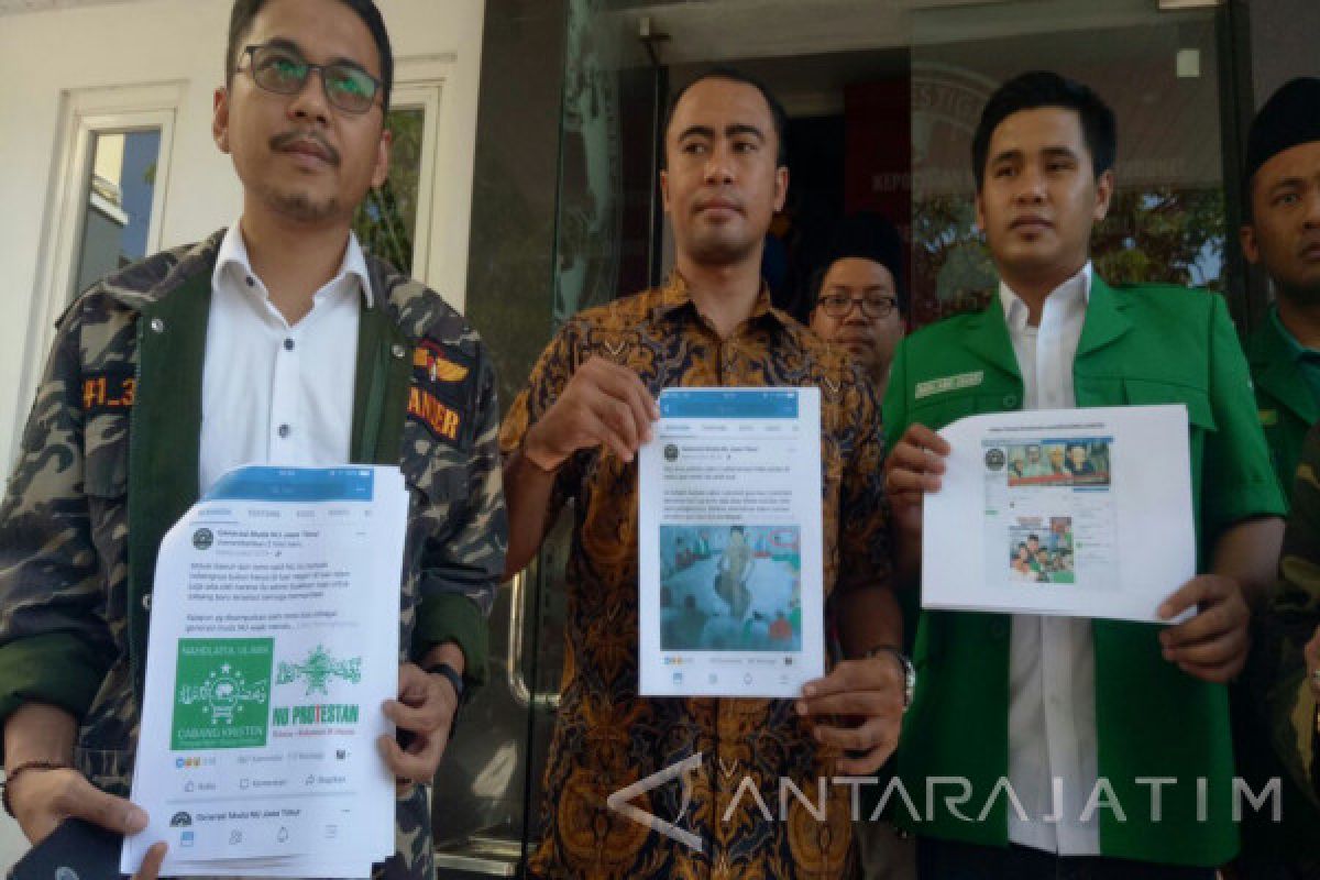 GP Ansor Laporkan Akun Penghina Kiai ke Polda Jatim