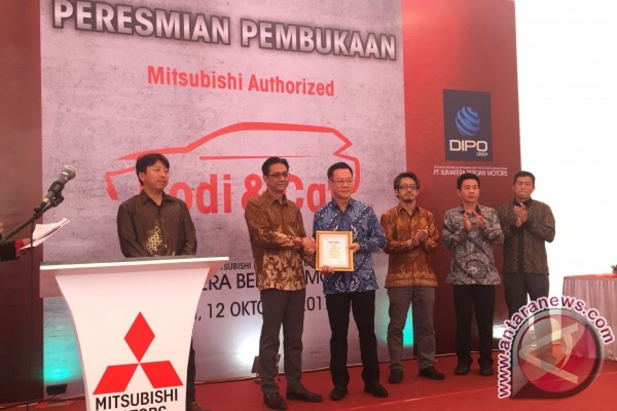 Mitsubishi resmikan fasilitas perbaikan dan pengecatan di Medan