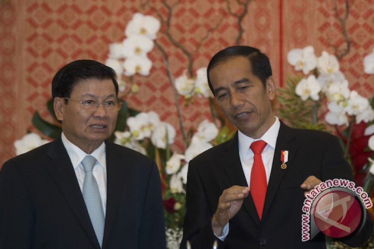 Presiden Jokowi: Indonesia-Laos perkuat kerja sama