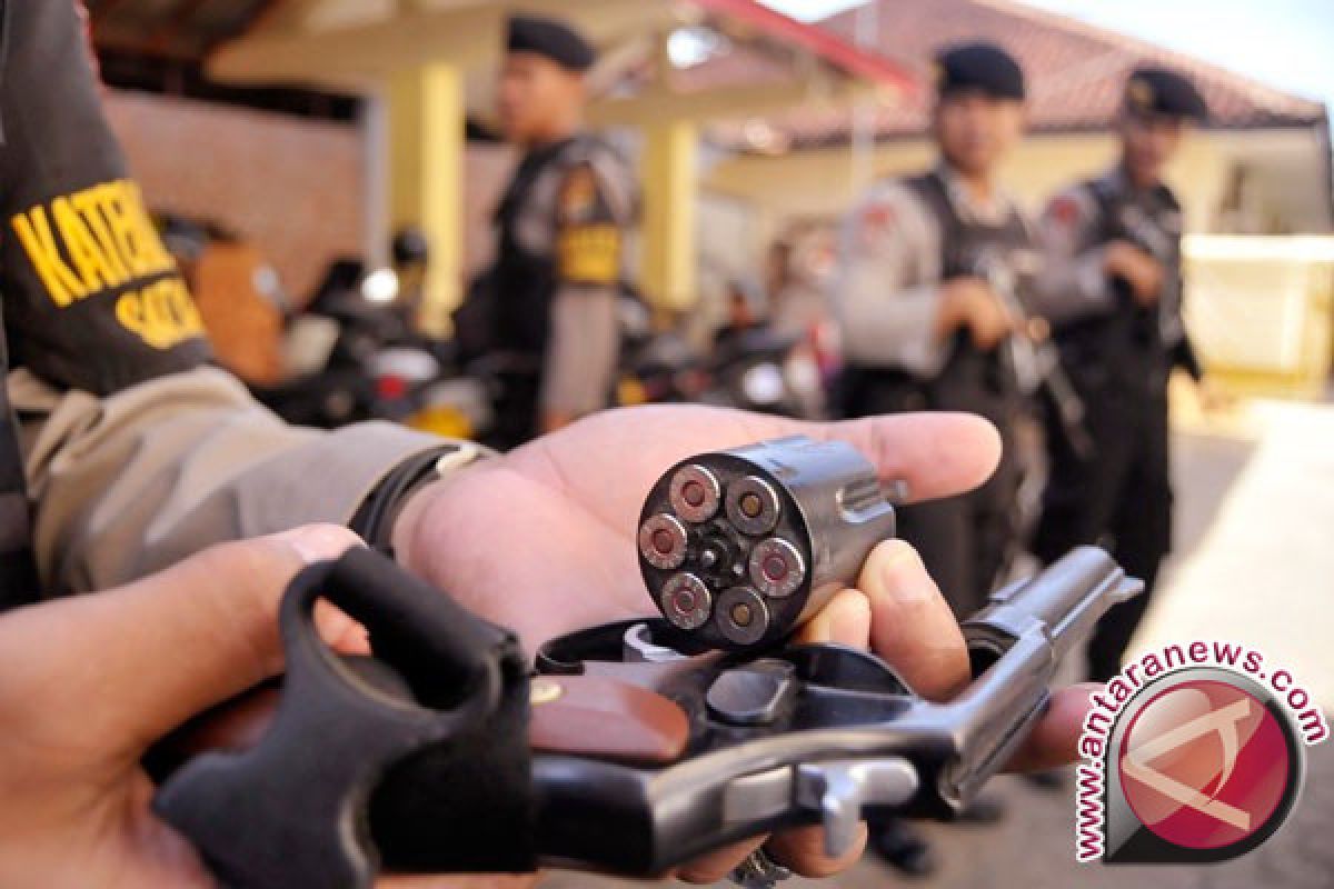 Polres Bolaang Mongondow Gelar Latihan Penggunaan Senjata