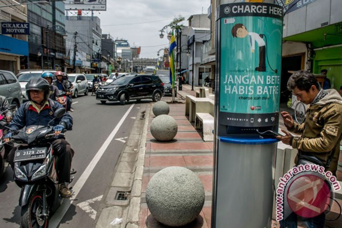 Pergantian tahun, malam tanpa kendaraan bermotor di Bandung