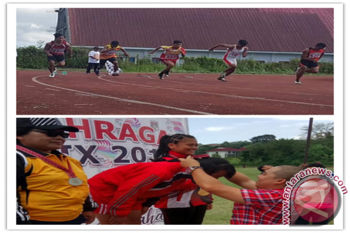 Porprov Sulut ke-IX: Hasil Lomba Lari, Tolak Peluru dan Bulutangkis