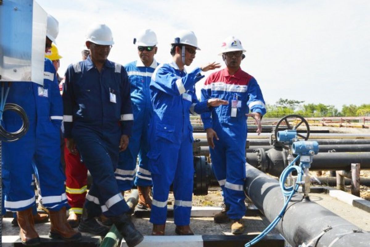 Wamen ESDM tinjau "flow meter" Pertamina EP