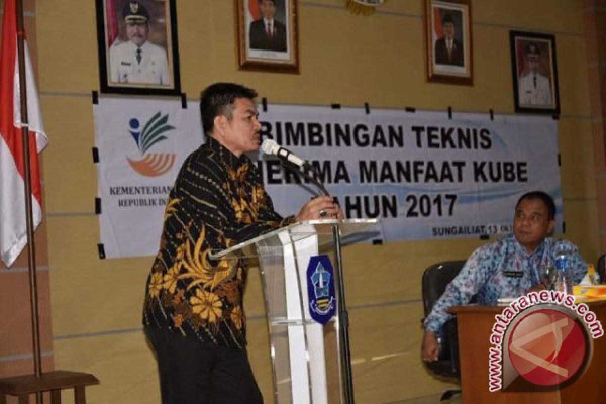 Kemensos Salurkan Bantuan PKH Untuk Kabupaten Bangka