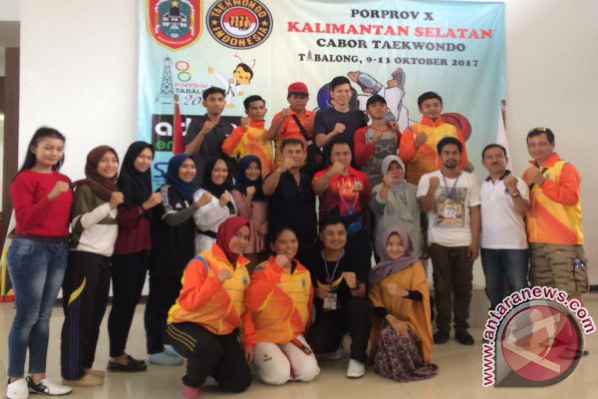 Taekwondo Kotabaru Raih 12 Medali Porprov Tabalong