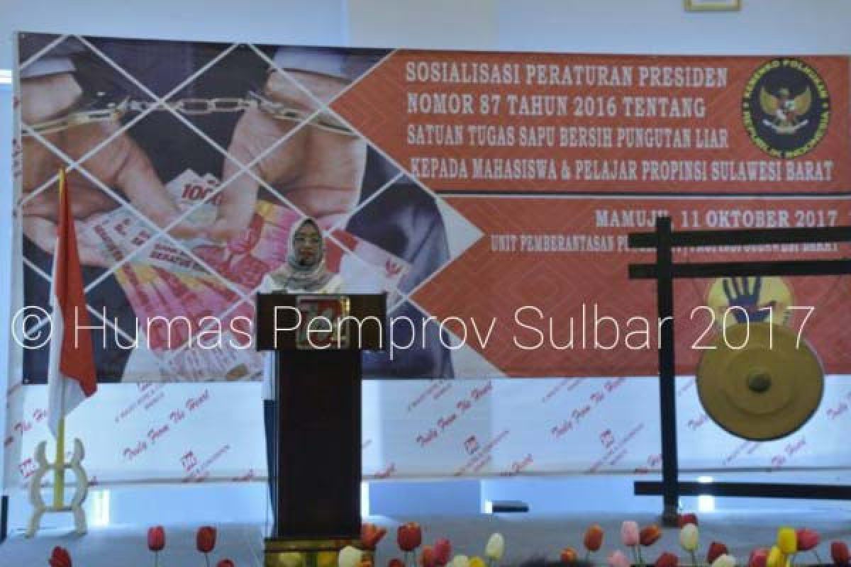 Pemprov Sulbar Sosialisasikan Saber Pungli 