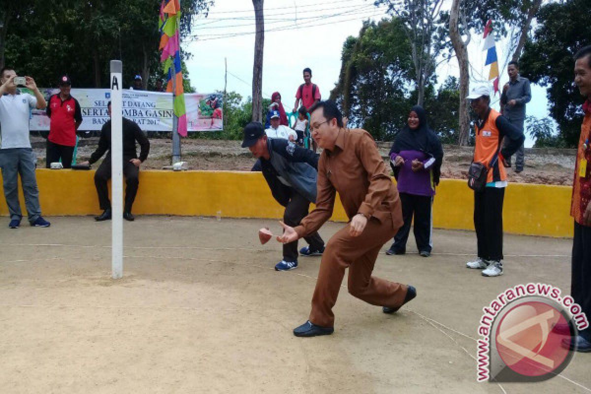 Bangka Barat Akan Bangun Tugu Gasing