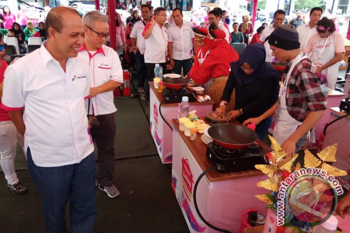 Pertamina Maluku-Papua gelar lomba memasak menggunakan "bright gas" 