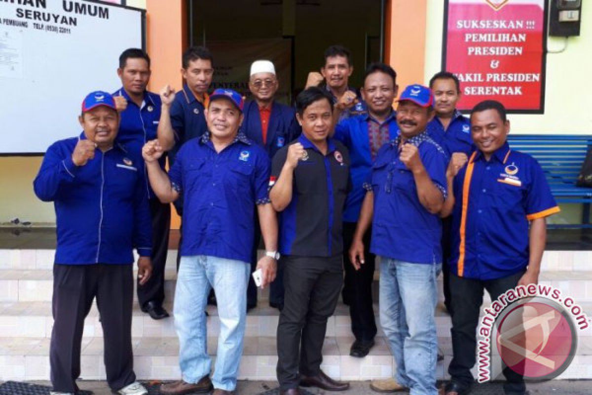 Partai Nasdem Seruyan Daftarkan Diri Sebagai Peserta Pemilu 2019