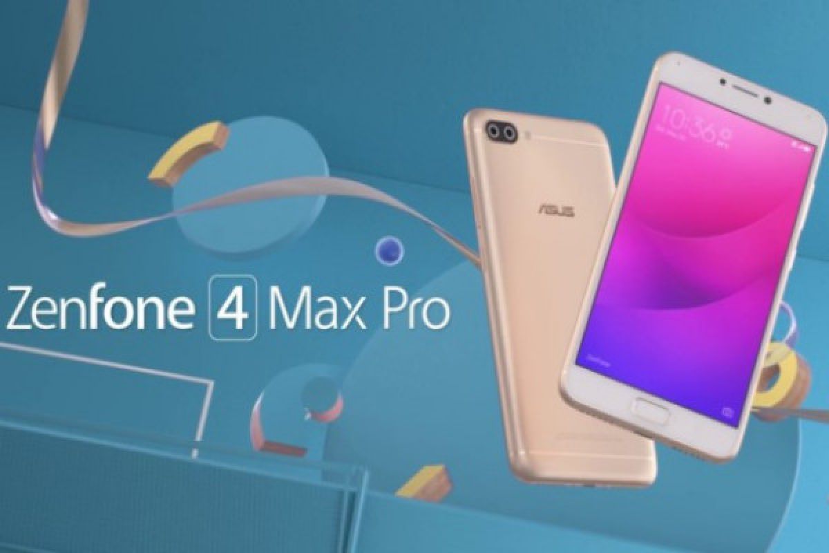 Zenfone 4 MaxPro Unggulkan Kamera Ganda dan  Baterai Raksasa 