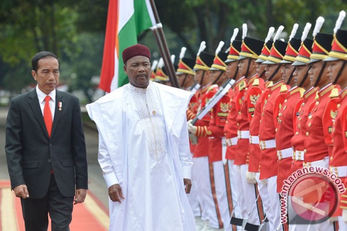 Jokowi receives President Issoufou of Niger