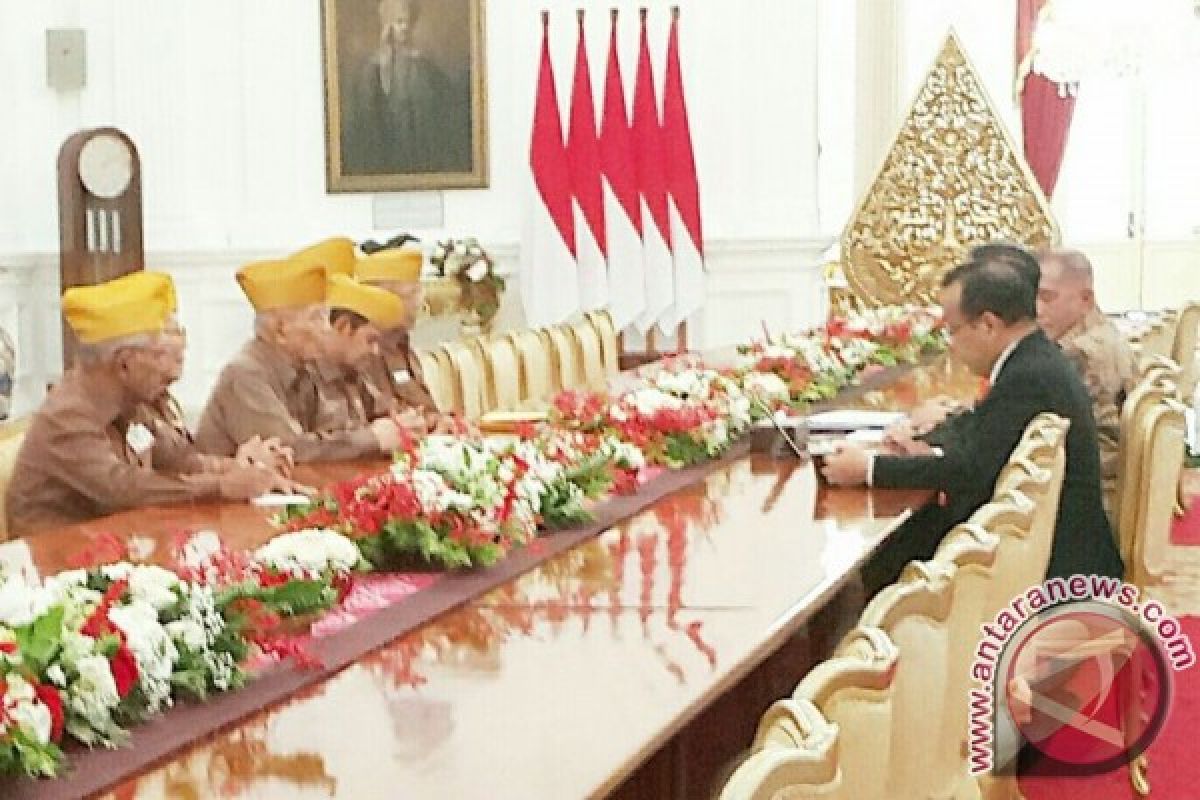 Presiden Jokowi naikkan tunjangan bagi veteran