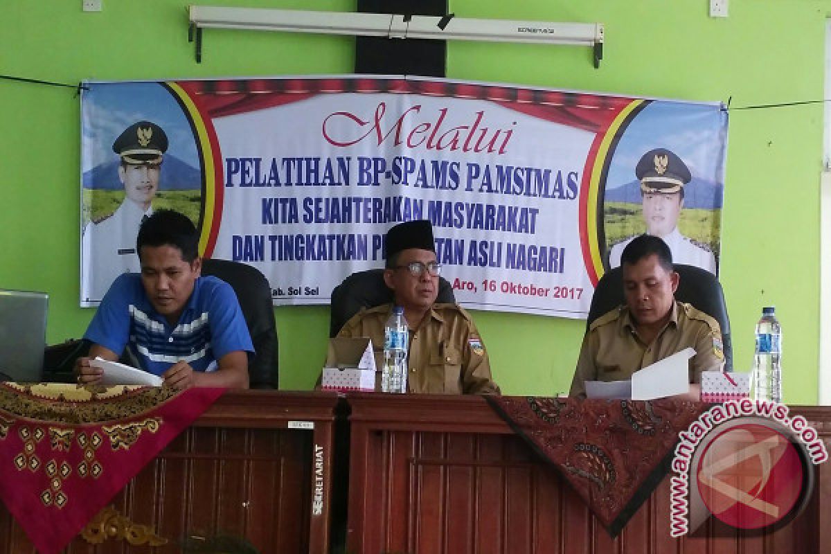 Pamsimas Percepat Solok Selatan Keluar Daerah Tertinggal