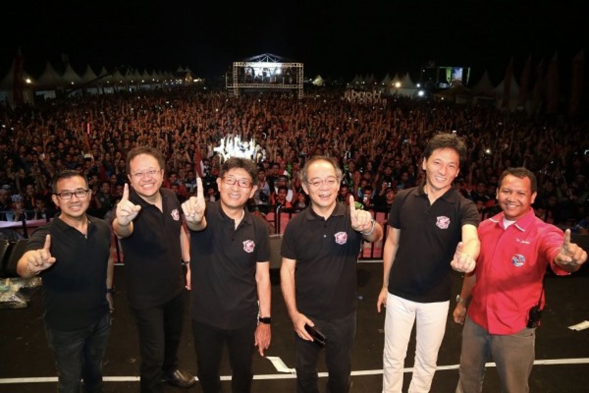 32.964 bikers Honda bersatu di HBD 2017