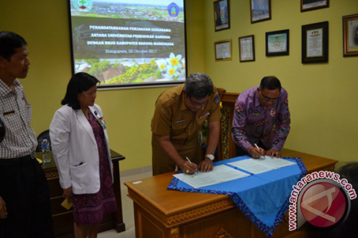 Undiksha Jalin Kerja Sama Dengan RSUD Mangusada Persiapan Prodi Pendidikan Kedokteran