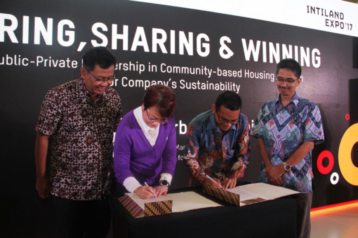 Intiland Gandeng Habitat Lanjutkan Program Bantuan Rumah