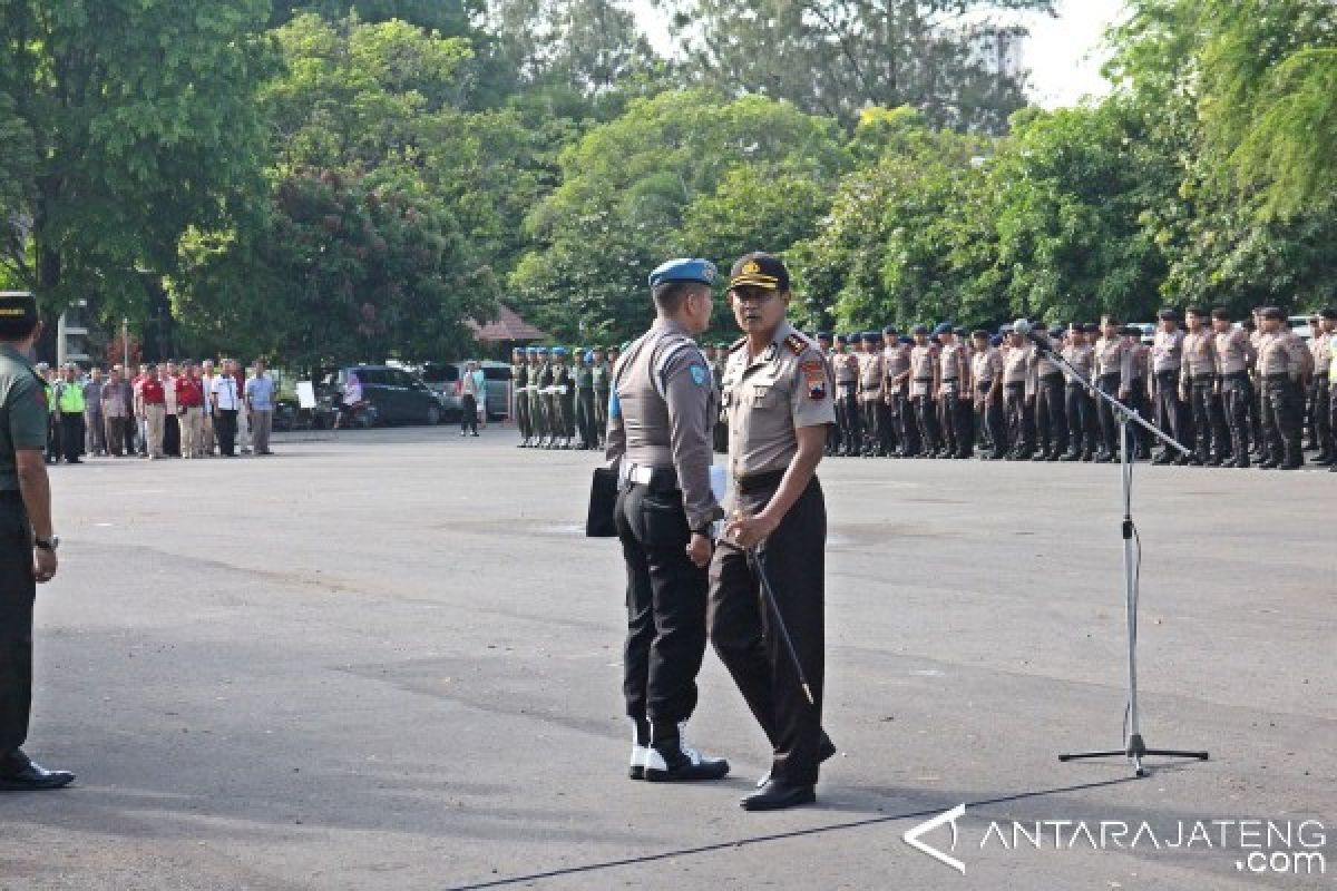 Jaga Sinergitas, Ratusan Anggota TNI-Polri Apel Bersama