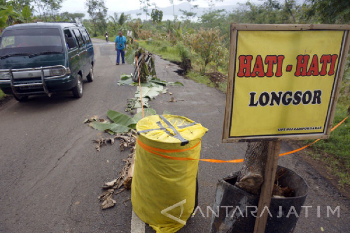 Lima Kecamatan di Tulungagung Rawan Longsor