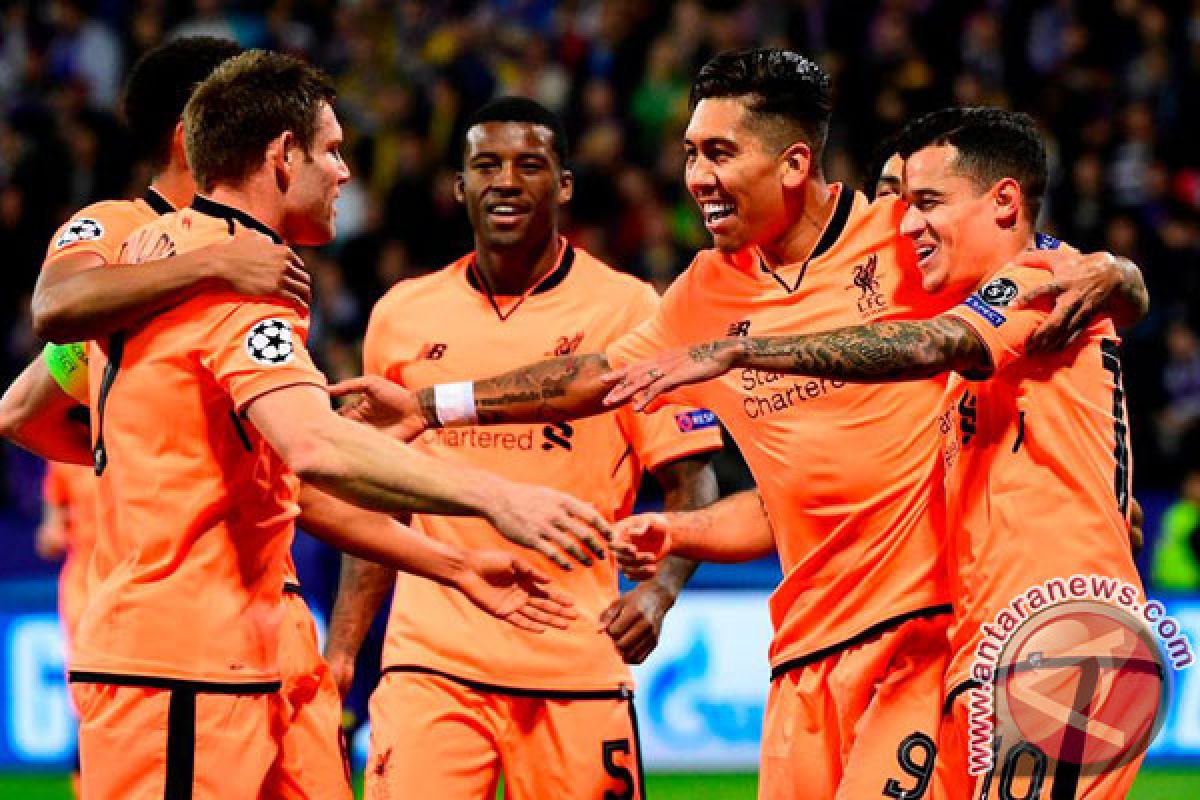 Liverpool Tampil Gemilang, Hajar Maribor 7-0