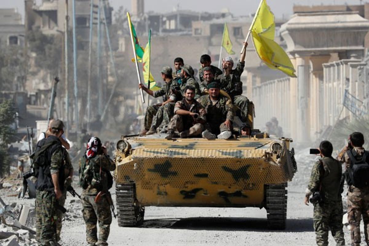 Militer Suriah rebut daerah di dekat perbatasan Irak dari ISIS