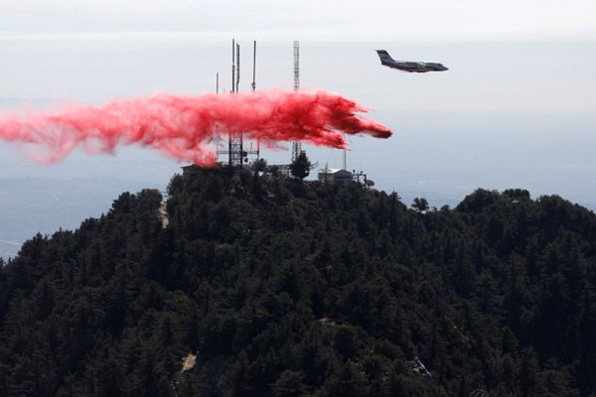 Ribuan warga mengungsi akibat kebakaran hutan di Los Angeles