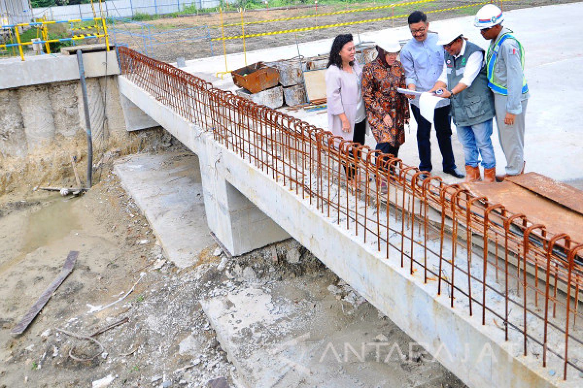 Pengerjaan Jembatan Ratna Surabaya Tinggal 37 Persen