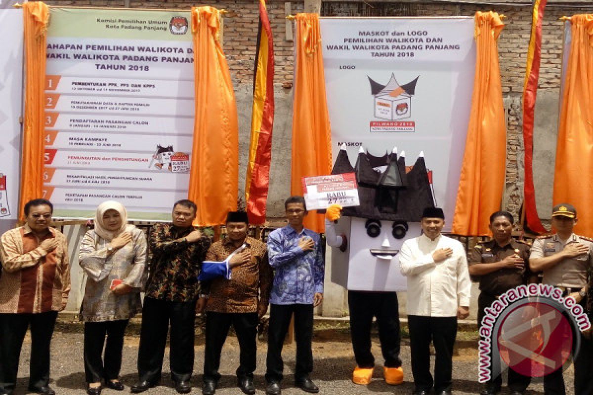 KPU Padang Panjang Luncurkan Pilkada, Tahapan Pilkada Dimulai