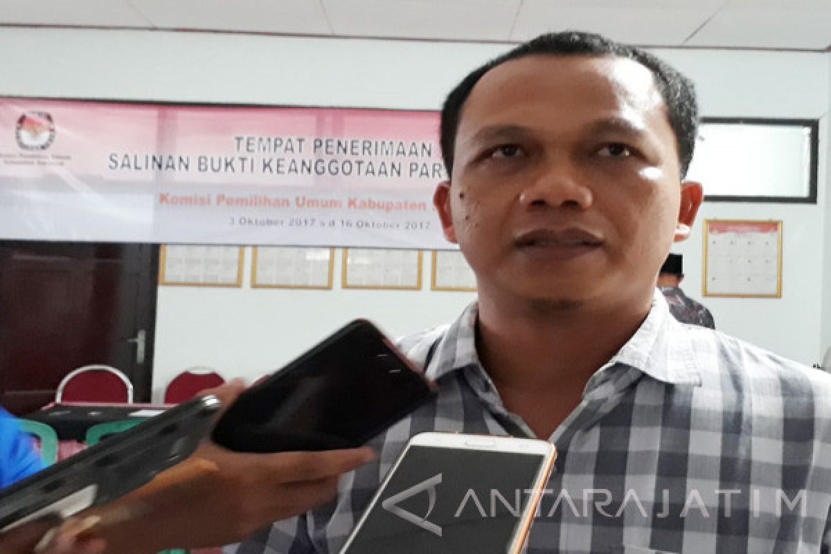 KPU Sumenep Terima Salinan Keanggotaan 18 Parpol