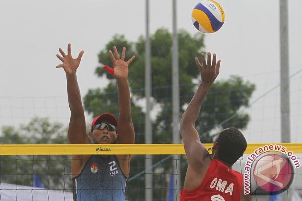 Asian Games (beach volleyball) - Indonesia men`s team beats Afghanistan