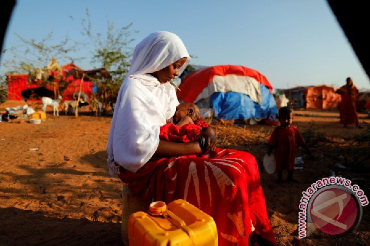 Kemarau parah dan konflik paksa satu juta orang Somalia menyelamatkan diri