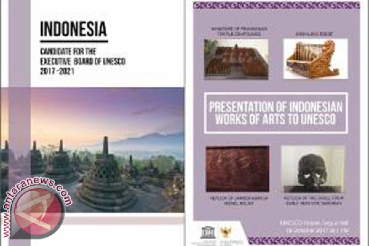 Indonesia serahkan empat karya seni kepada Unesco     