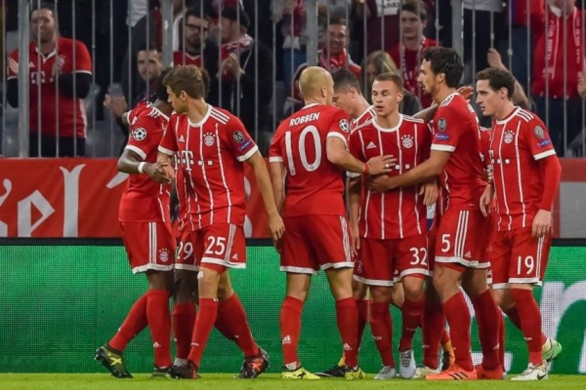 PSG tetap puncaki klasemen walaupun dikalahkan Bayern 1-3