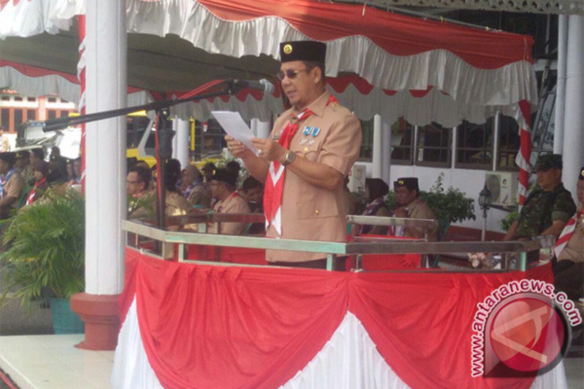  Sekda : Pramuka Aset Penting Menjaga Keutuhan NKRI