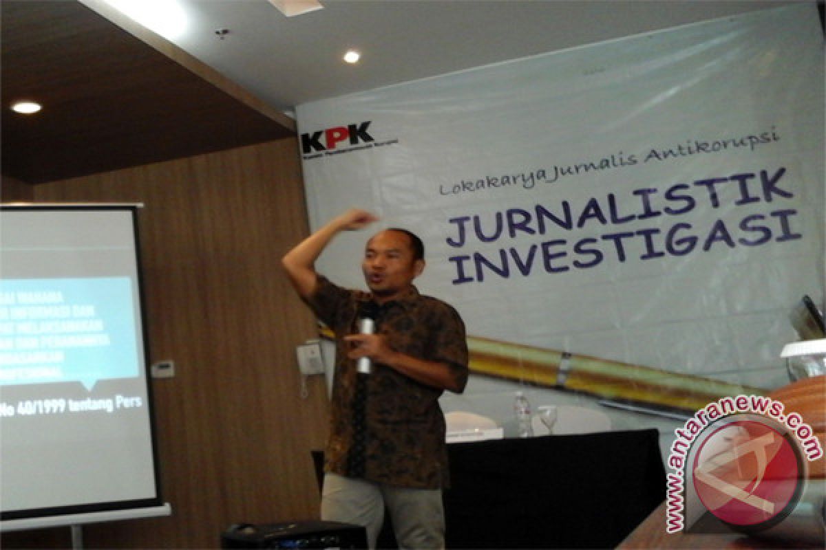 KPK Dorong Jurnalis Jalankan Investigasi Korupsi di Lampung