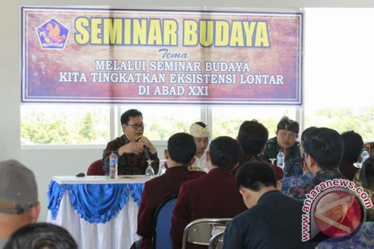 Seminar Budaya Sukasada Bahas Eksistensi Lontar Abad ke-21 