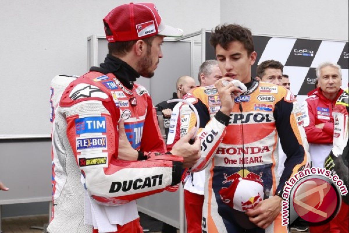 Tekad Dovizioso Menekan Marquez di MotoGP Australia