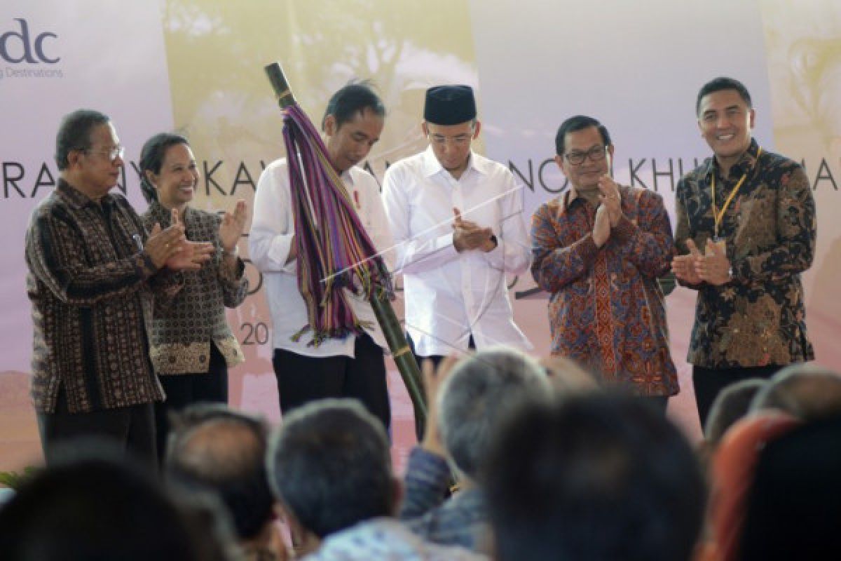 Presiden komentari Rini antar minuman Menko Darmin