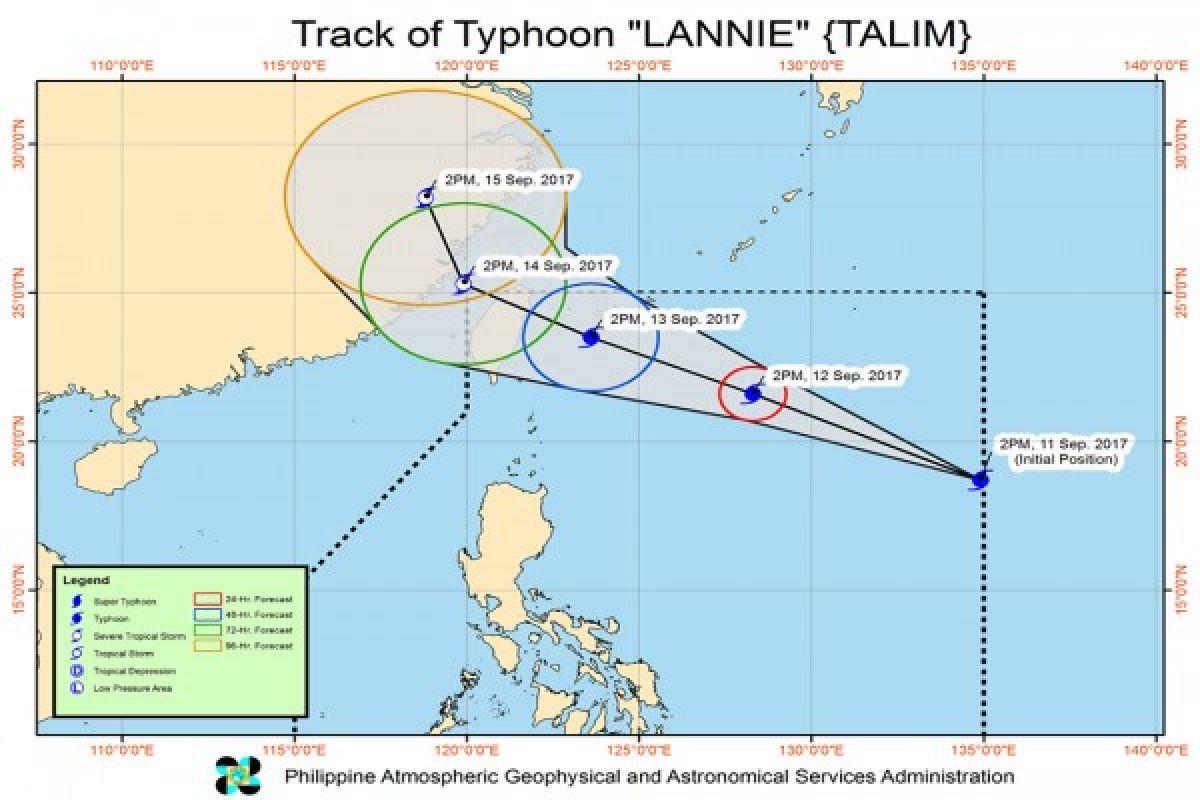 Papua Barat terdampak badai Lannie Filipina