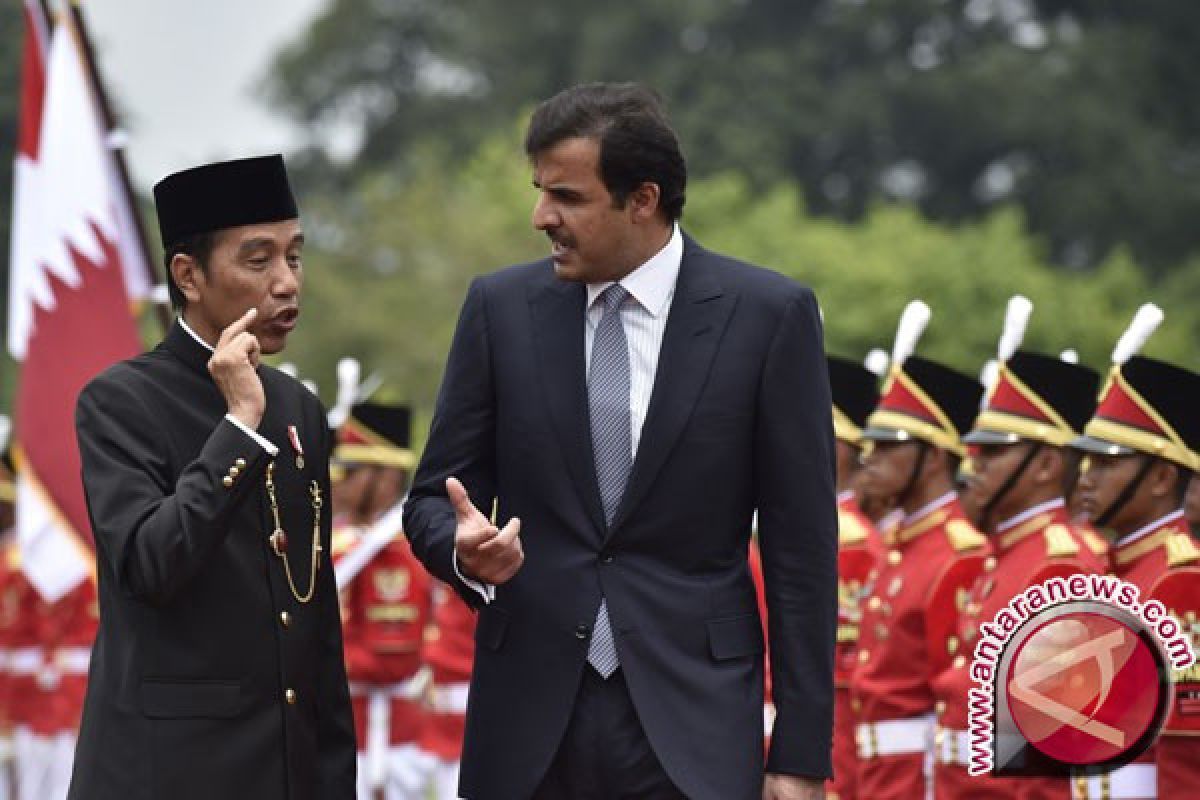 Presiden Janji Temani Emir Qatar 