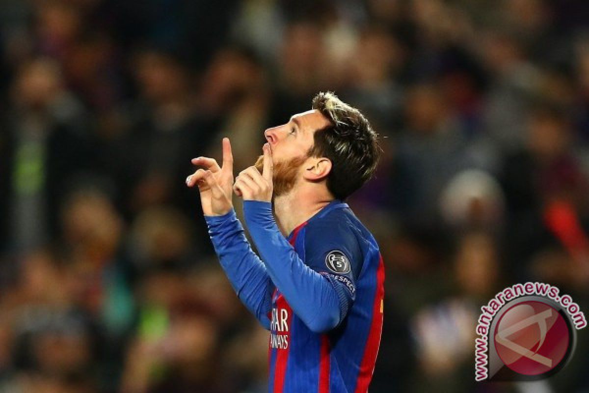Lionel Messi pencetak gol terbanyak Liga Spanyol