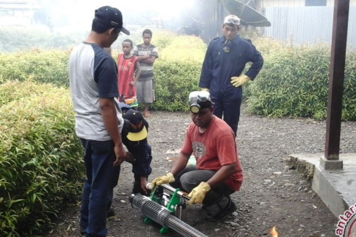 Dinkes Papua dan Kabupaten Yalimo segera 'fogging' nyamuk DBD